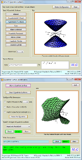 Identifying Quadratic Surfaces from a Graph Screenshot